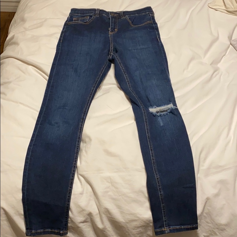 Top Shop moto jeans